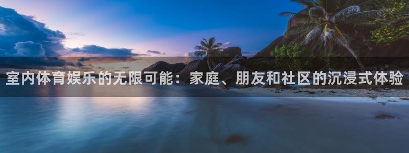 室内体育娱乐的无限可能：家庭、朋友和社区的沉浸式体验